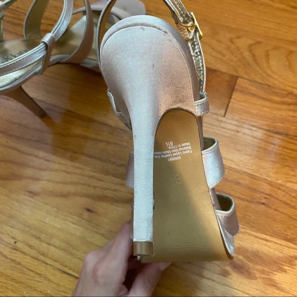 Kelly & Katie Satin Strappy Heels 8.5 - Picture 7 of 8